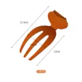 Griffe à salade en acier inoxydable ustensile de cuisine fourchette de mélange - Rouge Dégradé