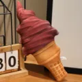 Pluesch Eiswaffel Kissen weiches Spielzeug kreatives suesses Geschenk Kinder Zimmer Deko - Schokoladenbraun