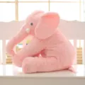 Rosa Elefant Plüschtier Baby Schlafkissen süßes Kuscheltier Kuschelelefant für Kinder - 40CM / Rosa Elefant