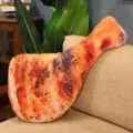 Gigante muslo de pollo asado cojín de felpa divertido comida almohada suave juguete de sofá - 20cm / Muslo de Pollo Asado