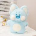 Lindo gato de peluche azul suave animal de peluche juguete almohada regalo de cumpleaños - Nuevo Azul Sal de Mar