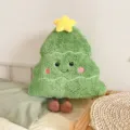 Weihnachtsbaum Pluesch Kissen niedliche gefuellte Dekoration weiches Spielzeuggeschenk - Q-Stil Weihnachtsbaum / 50cm / Grün