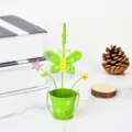 Metal butterfly memo clip desktop note holder creative office card display stand decor - Green Butterfly