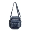 Casual τσάντα χιαστί denim για γυναίκες, vintage ρετρό τσάντα ώμου με πολλές τσέπες. - Vintage Μπλε