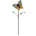 Colorful metal butterfly garden stake for lawn yard outdoor decorative plant support flower pot. - Butterfly (60x28cm)