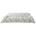 Ice silk cream style sofa cover summer cooling sofa cushion for living room home decor - 180x130cm / Qianduo Jacquard - Black & White