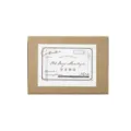 Beukenhouten dagboek stempel set verpakking, vintage DIY knutselmateriaal, esthetisch papier. - Monoloog van Oude Dagen
