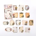 Retro botanical collage material paper pack, vintage stationery sticker set for journaling DIY. - Renaissance Period / 30 Pieces/Pack