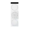 Long border sticky notes memo pad floral wreath design journaling stationery crafting supplies - Flower Garden