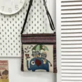 Sac Bandoulière Toile Style Ethnique Mignon Éléfant Dessin Tissé Sac Épaule Quotidien - Style de Motif 5