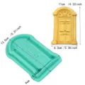 Europäischer Stil Bogen Tür Silikonform Retro Architektur Fondant Kuchen DIY Werkzeug - 194544