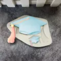 Abschlusskappe Silikonform für DIY Kuchendekoration, Fondant und Schokolade Details. - Stil 4 75g