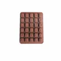Silikon Buchstaben und Zahlen Schokoladenform, Backwerkzeug fuer Kuchen, Eiswuerfel und Bonbons. - 3095