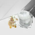 Niedliche Schaf Silikonform für Fondant, Backen, Gips und handgemachte DIY Basteleien. - YT25083 (165) / Rosa