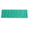 Teal silicone seashell mold for cake decorating and DIY baking craft design variant. - Ocean Shell Fondant Mold (194601) / 349g Pack