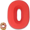Stampo per torta in silicone numero 0 da 10 pollici per compleanno mousse pasticceria DIY - Numero 0