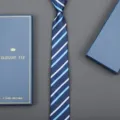 Blue striped business formal necktie gift box set for professional men daily wear - 6cm Fashion Blue Stripe Zipper (With Long Gift Box)