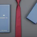 Red striped zip tie with elegant gift box for men women business formal wedding wear. - 6cm Deep Burgundy Dark Pattern Zipper (With Long Gift Box)
