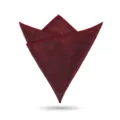Pañuelo de bolsillo rojo con patrón de espiga para hombre traje formal de boda elegante - Pabellón de Nube Suave Rojo Vino Pañuelo