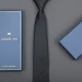 Men formal business black striped tie with elegant blue gift box packaging for groom wedding. - Dark Stripe Zipper Style (Long Gift Box) / 8cm Wide / Black