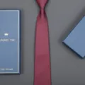 Wine red striped tie variant, professional business style with gift box packaging for men daily. - Herringbone Zipper Style (Long Gift Box) / 8cm Wide / Dark Red