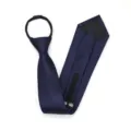 Corbata de cremallera azul oscuro sólida para hombre, corbata estrecha formal. - 8cm Corbata Puntos de Cuadrícula Pequeños Azul Marino