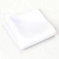 Heren wit pochet kostuum zakdoek voor formele bruiloft en zakelijke pak accessoires. - Rouyunxian Wit