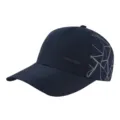 Men's quick-drying baseball cap, large head size, summer sun protection, breathable sun hat. - Navy Blue