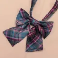 Japanese plaid JK bow tie college style uniform sailor shirt necktie fashion accessory - Esports Girl