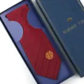 Men's red wedding tie gift box set with gold double happiness embroidery formal wear. - Zipper Style / Long Box / Burgundy Round Happiness