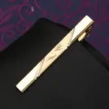 Golden tie clip for men stylish business formal suit accessory elegant necktie pin jewelry - Tie Clip A (Gift Box) / Gold