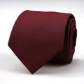 Wine red herringbone men necktie for business formal wear wedding suit and office shirt styling. - Dark Red Herringbone Style