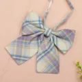 Japanese style JK plaid bow tie for school sailor shirt collar accessory sweet! - Sheng Sheng Plaid