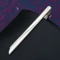 Silver tone metal tie clip for men business formal suit accessory elegant design new. - Tie Clip J81 (Gift Box)