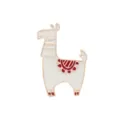 Cute Alpaca Enamel Pin Cartoon Llama Brooch Metal Badge for Clothes Bags Accessories - Alpaca Style 1 (Standing)