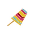 Spilla Gelato Smaltata Colorata Spilltta Popsicle Multicolore Distintivo Stile - Ice Cream