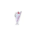 Cute milkshake ice cream enamel pin brooch alloy cartoon badge for clothes backpack decor - Drink