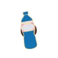 Cute blue water bottle enamel pin alloy fashion brooch badge jewelry accessories - Bottle