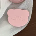 Pink cute bear hair clip sweet style side clip fashion hair accessory for daily wear style - Big Bear Head / Light Pink