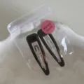 Kaffee milchkaffee farbene haarspangen, süße tropfen seitenclips für pony und bruchhaar styling. - Dreieck Hohl BB-Spange / 2 Stück (6.6cm) / Transparent Kaffee