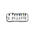 Alloy drip glaze letter brooch badge with colorful fairy lights design, creative fashion jewelry accessory. - White Sign with String Lights Style / Letter D