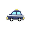 Cute cartoon taxi car enamel pin alloy brooch badge for kids and daily fashion decoration. - Taxi