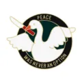 Cute goose enamel pin cartoon alloy brooch badge funny animal lapel jewelry accessories - Flying Goose