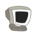 Vintage retro computer enamel pin badge creative nostalgic style cute jewelry accessory. - Computer