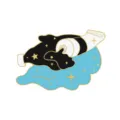 Cute starry sky enamel pin badge for clothes and bags, creative space design brooch variant - Pigments