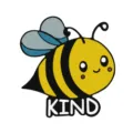 Jolie Broche Abeille Motif KIND Lettre Sac a Dos Badge Etudiant Cadeau Bijou Unique - Reine Des Abeilles