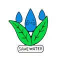 Joli charm de chaussure goutte d'eau feuille verte décoration DIY en alliage protection de l'environnement - Goutte d’eau
