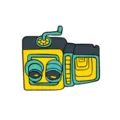 Retro camera enamel pin alloy brooch fashion vintage movie camera lapel pin cute badge - Retro Camera