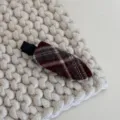 Pince à cheveux bec de canard en tissu à carreaux, accessoire mignon pour le style quotidien. - Pinces à cheveux bec de canard / Pince Bec de Canard Plaid Rouge