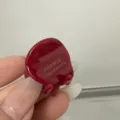 Mini pince à cheveux en acétate rouge mignon accessoire de coiffure exquis pour femmes - Rouge